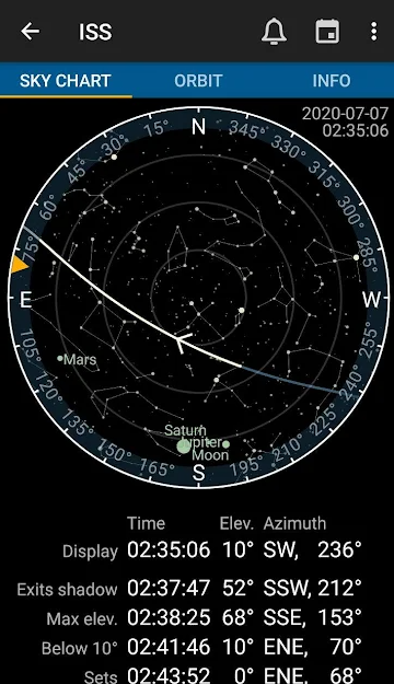 星座を見るための無料アプリ