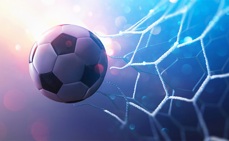 サッカーの試合を観戦するためのアプリケーション