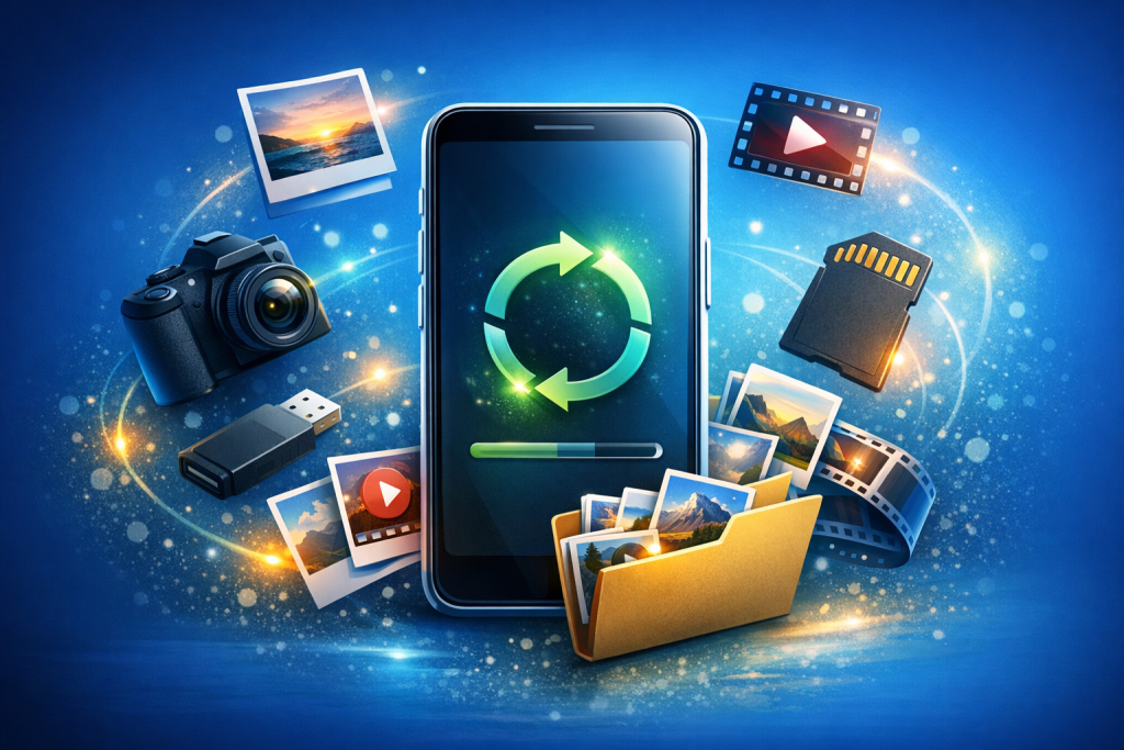 Os Melhores Apps Para Recuperar Fotos e Vídeos Excluídos em 2026