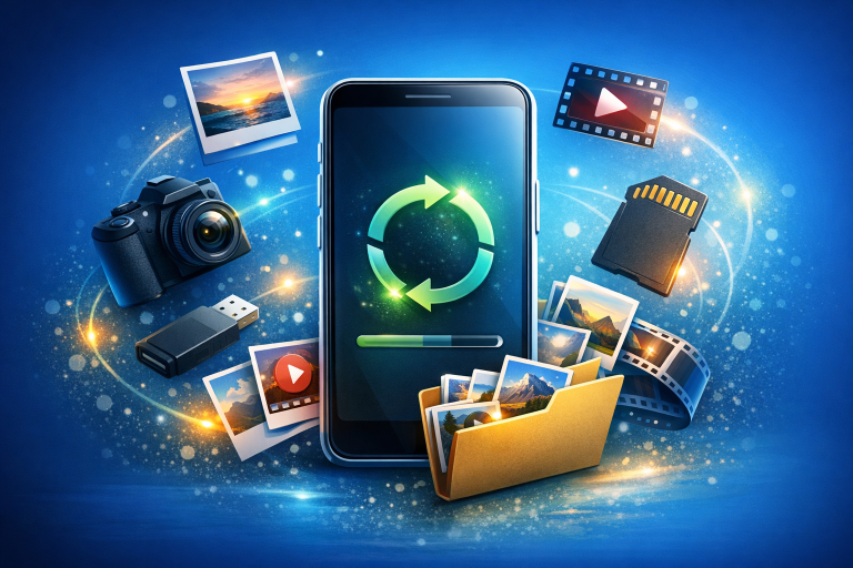 האפליקציות הטובות ביותר לשחזור תמונות וסרטונים שנמחקו בשנת 2026