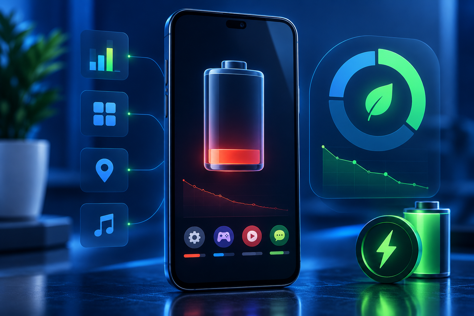 Apps, um herauszufinden, was den Akku Ihres Handys leert